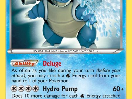 Blastoise (31 149) (Theme Deck Exclusive) [Black & White: Boundaries Crossed] For Sale