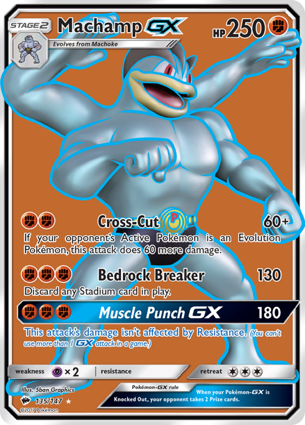 Machamp GX (135 147) [Sun & Moon: Burning Shadows] Online Sale