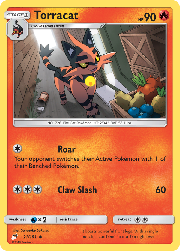 Torracat (21 181) [Sun & Moon: Team Up] on Sale