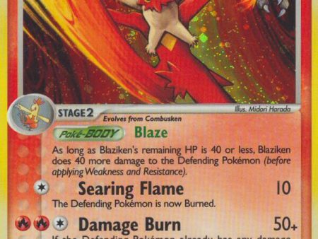 Blaziken (1 106) (Theme Deck Exclusive) [EX: Emerald] on Sale