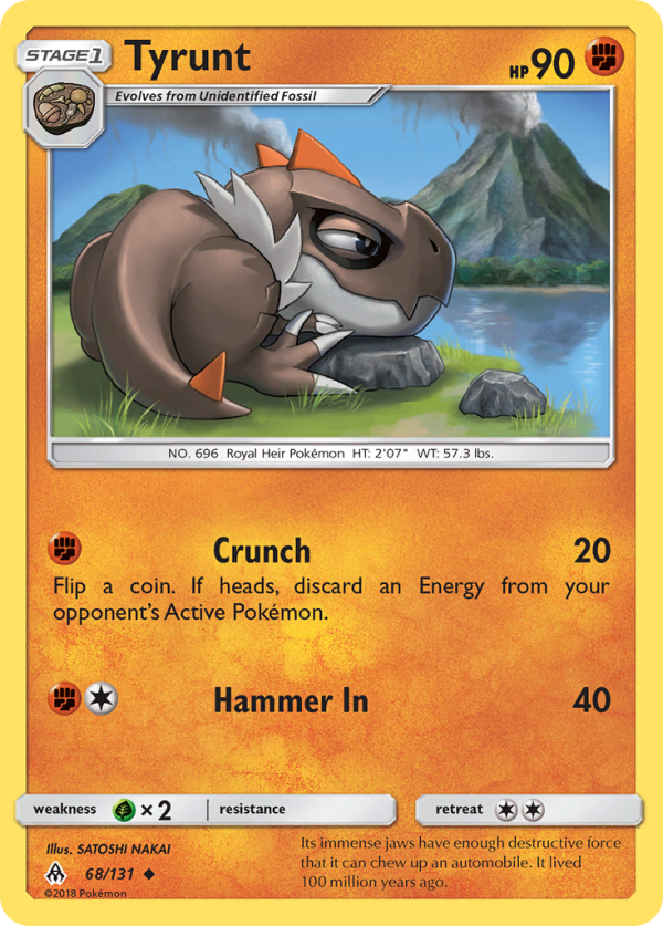 Tyrunt (68 131) [Sun & Moon: Forbidden Light] on Sale