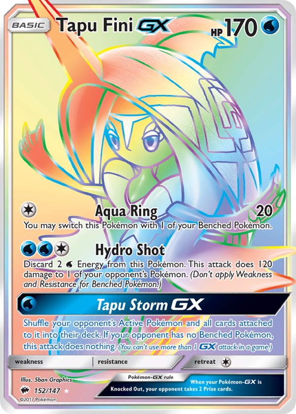 Tapu Fini GX (152 147) [Sun & Moon: Burning Shadows] Online Sale