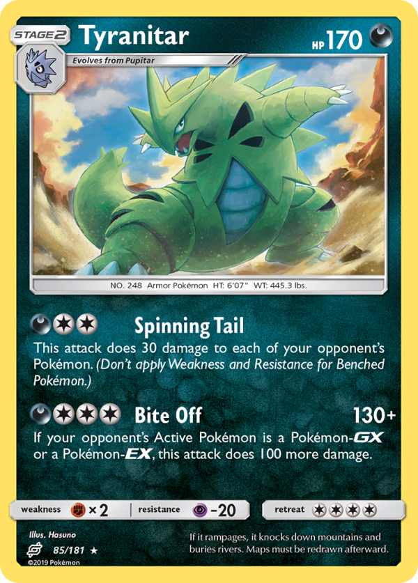 Tyranitar (85 181) [Sun & Moon: Team Up] Online Sale