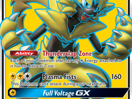 Zeraora GX (201 214) [Sun & Moon: Lost Thunder] Online now