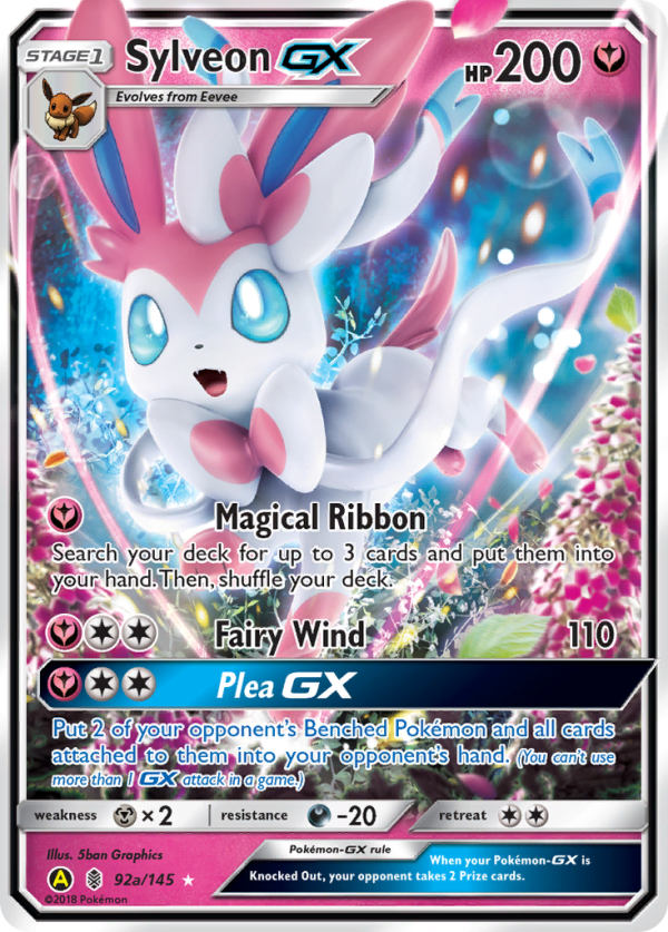 Sylveon GX (92a 145) [Alternate Art Promos] For Sale