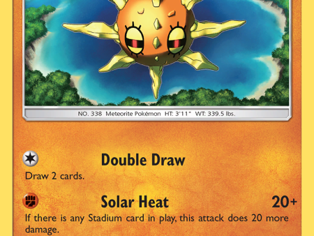 Solrock (69 147) [Sun & Moon: Burning Shadows] Sale