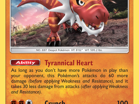 Tyrantrum (69 131) [Sun & Moon: Forbidden Light] Online Sale