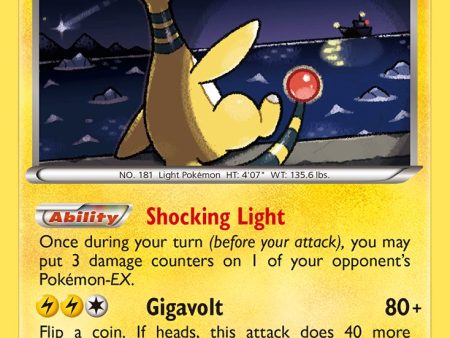 Ampharos (40 114) (Theme Deck Exclusive) [XY: Steam Siege] For Cheap