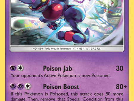 Toxicroak (55 147) [Sun & Moon: Burning Shadows] on Sale