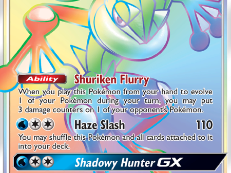 Greninja GX (133 131) [Sun & Moon: Forbidden Light] on Sale