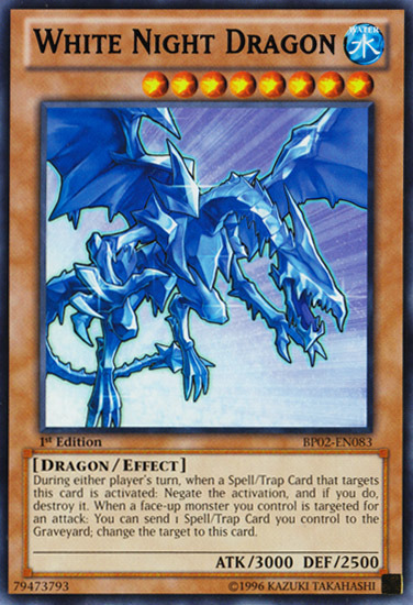 White Night Dragon [BP02-EN083] Rare Sale