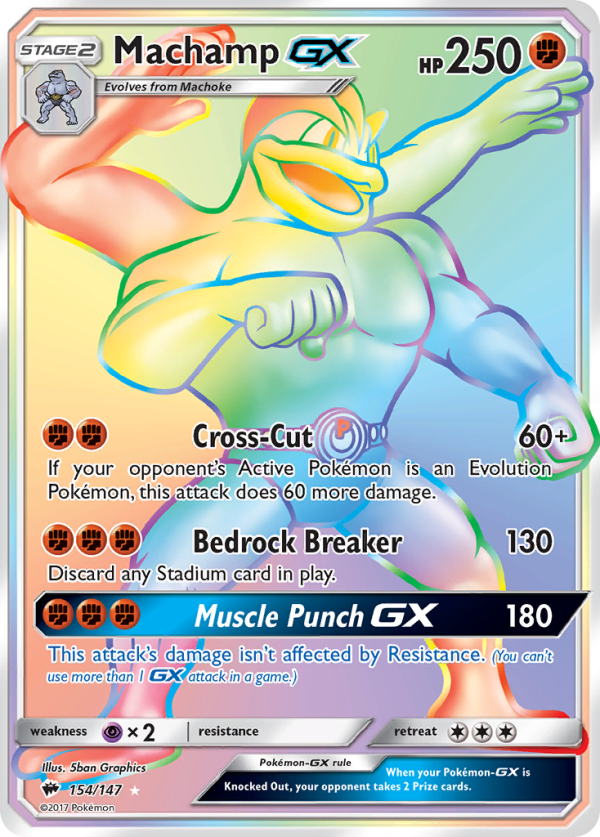 Machamp GX (154 147) [Sun & Moon: Burning Shadows] For Discount