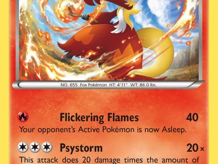 Delphox (13 124) (Theme Deck Exclusive) [XY: Fates Collide] Supply