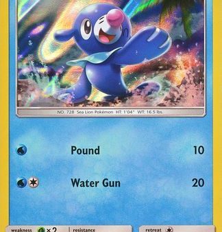 Popplio (39 149) (Water Web Holo) [Sun & Moon: Base Set] Sale