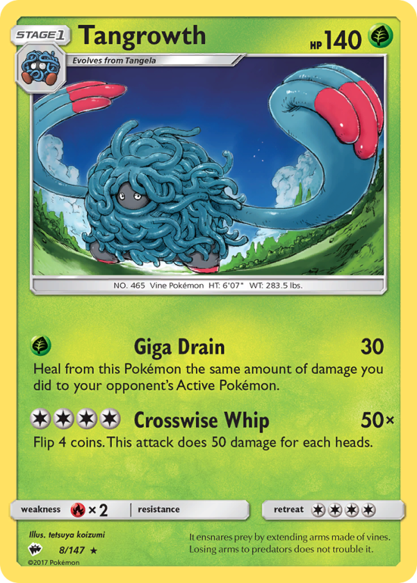 Tangrowth (8 147) [Sun & Moon: Burning Shadows] Sale