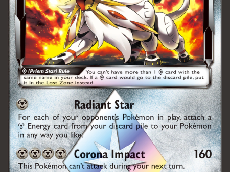 Solgaleo (89 156) (Prism Star) [Sun & Moon: Ultra Prism] Discount