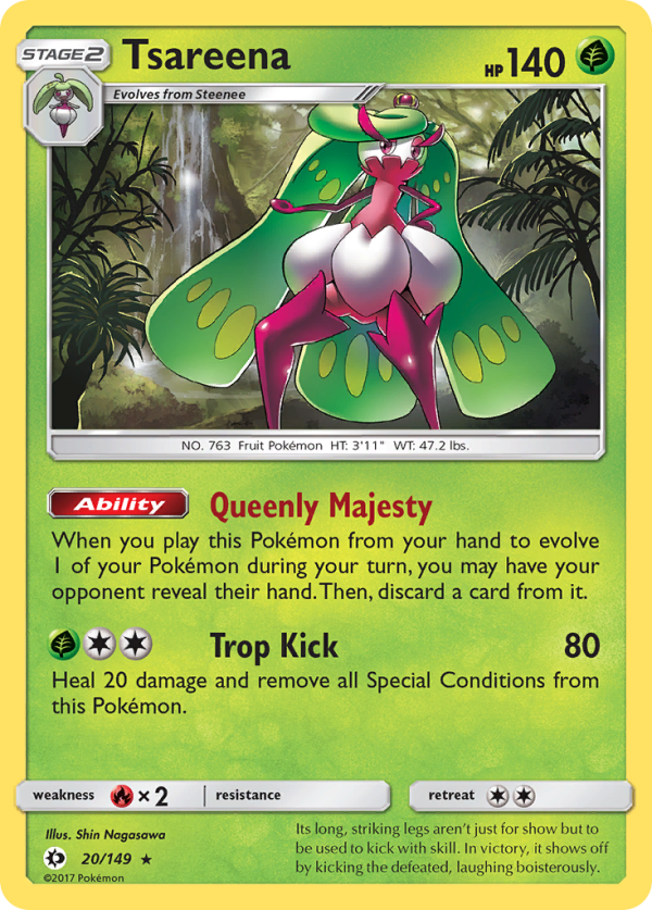 Tsareena (20 149) [Sun & Moon: Base Set] Supply