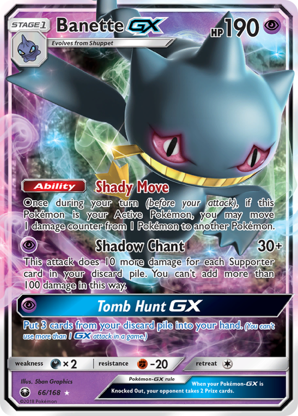 Banette GX (66 168) [Sun & Moon: Celestial Storm] For Discount