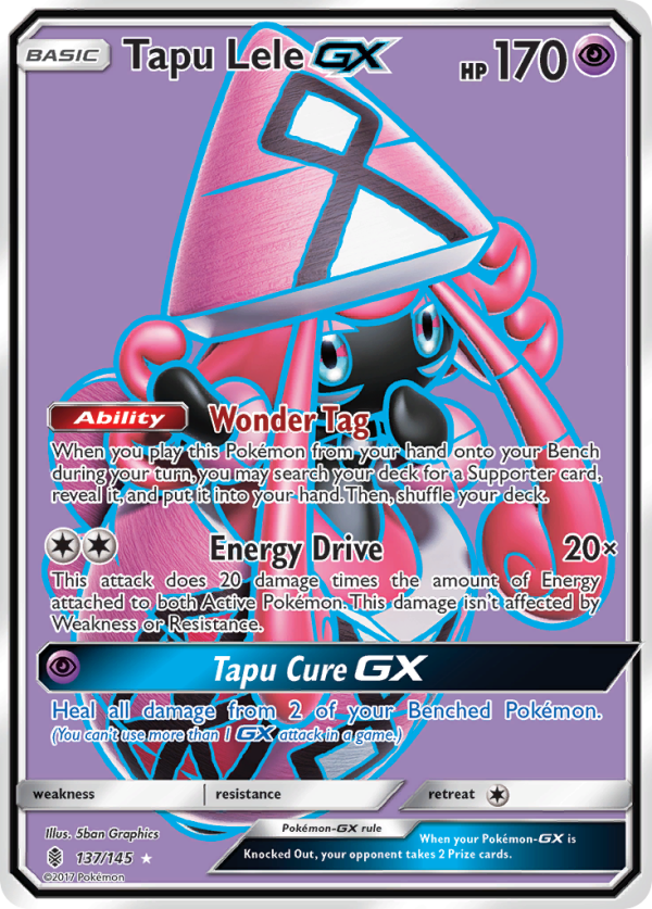 Tapu Lele GX (137 145) [Sun & Moon: Guardians Rising] Online now