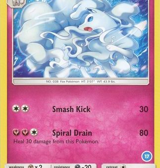 Alolan Ninetales (SM128) (Deck Exclusive #17) [Sun & Moon: Trainer Kit - Alolan Ninetales] Discount