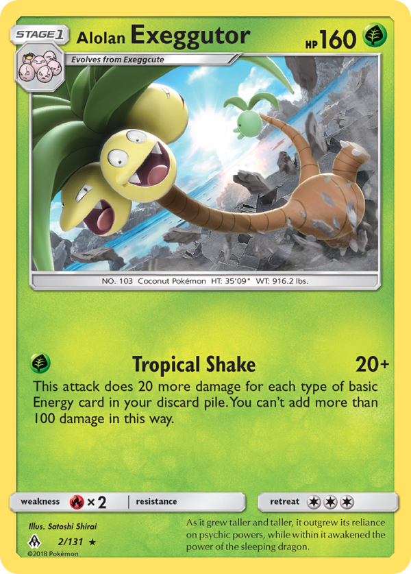 Alolan Exeggutor (2 131) [Sun & Moon: Forbidden Light] Online now