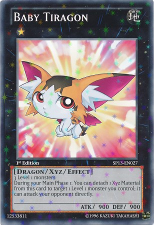 Baby Tiragon [SP13-EN027] Starfoil Rare on Sale