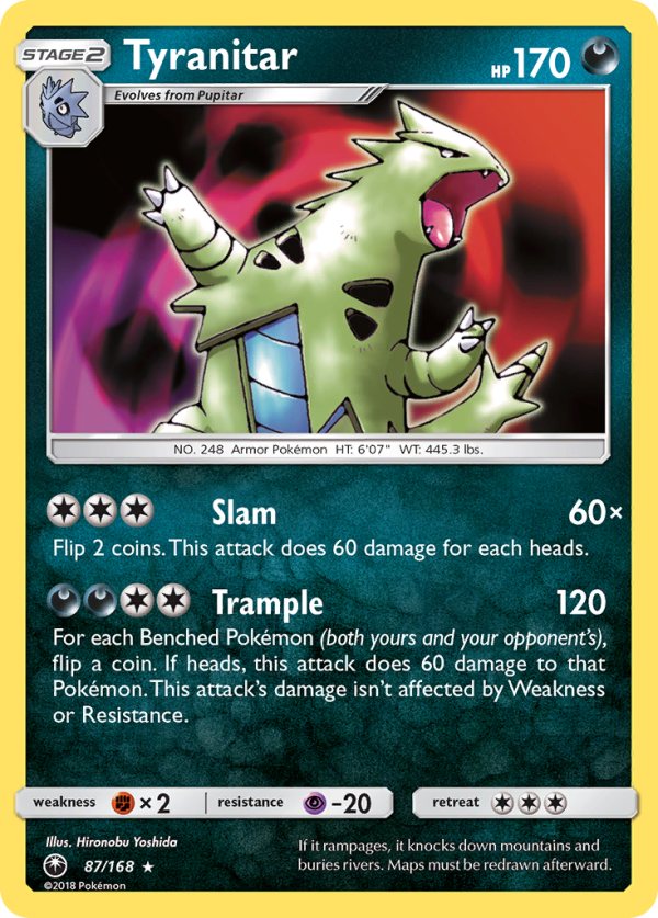 Tyranitar (87 168) [Sun & Moon: Celestial Storm] Fashion