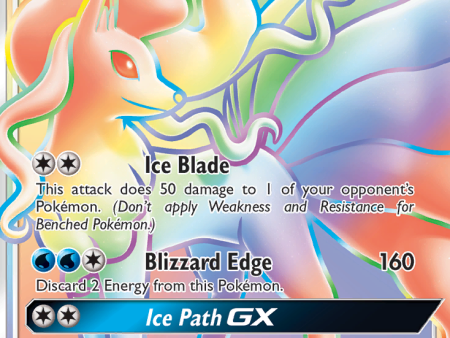 Alolan Ninetales GX (150 145) [Sun & Moon: Guardians Rising] Online Sale