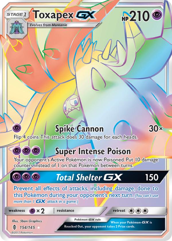 Toxapex GX (154 145) [Sun & Moon: Guardians Rising] Discount