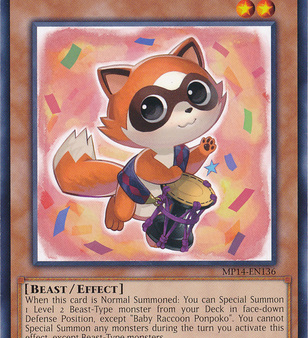 Baby Raccoon Ponpoko [MP14-EN136] Common Supply