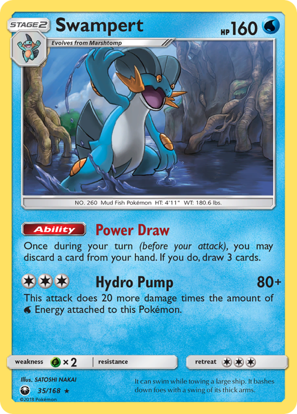 Swampert (35 168) [Sun & Moon: Celestial Storm] Sale