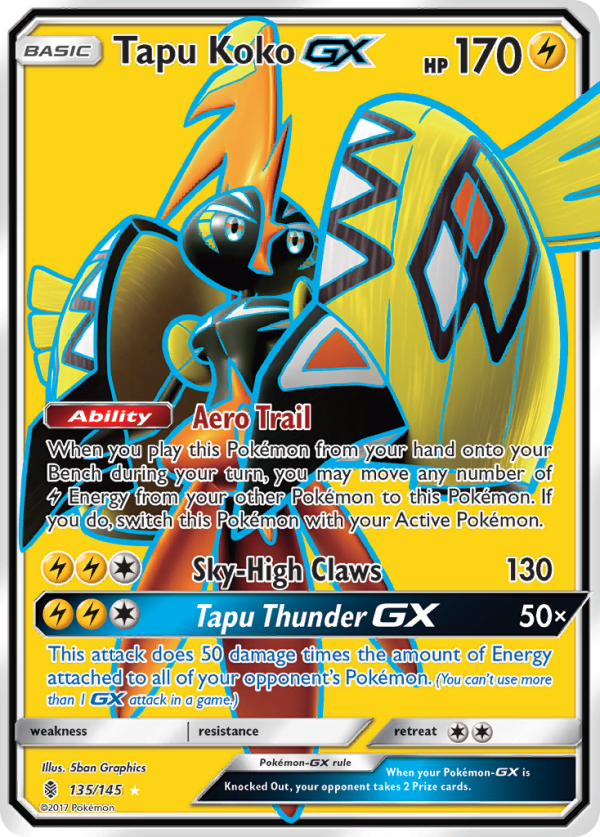 Tapu Koko GX (135 145) [Sun & Moon: Guardians Rising] Discount