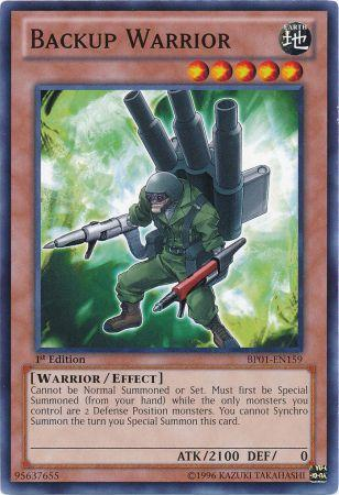 Backup Warrior [BP01-EN159] Common For Discount