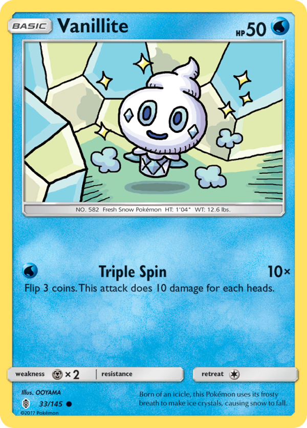 Vanillite (33 145) [Sun & Moon: Guardians Rising] Fashion