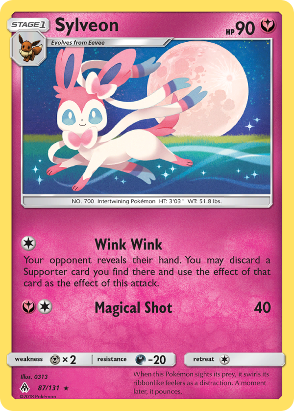 Sylveon (87 131) [Sun & Moon: Forbidden Light] Hot on Sale