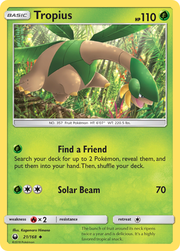 Tropius (21 168) [Sun & Moon: Celestial Storm] Fashion