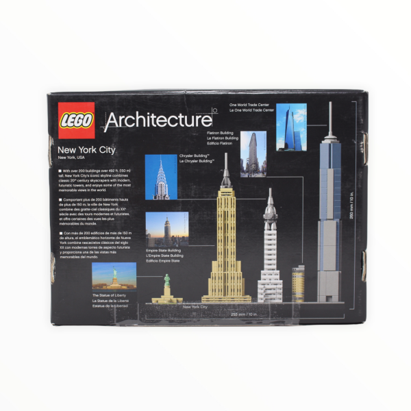 Certified Used Set 21028 Architecture New York City Fashion