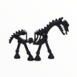 Black Skeleton Horse Hot on Sale