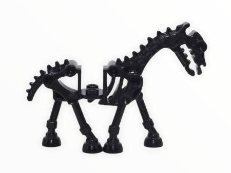 Black Skeleton Horse Hot on Sale