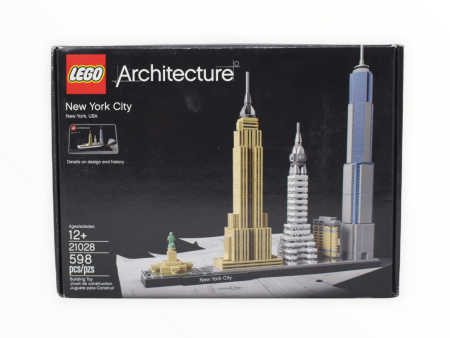 Certified Used Set 21028 Architecture New York City Fashion