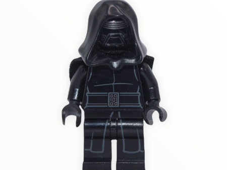 Kylo Ren (The Force Awakens, hood, head with mask print, tattered cape) Supply