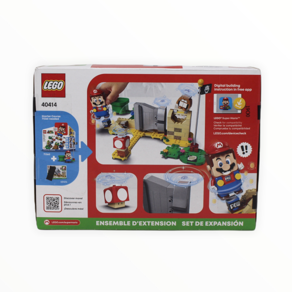 Retired Set 40414 Super Mario Monty Mole & Super Mushroom For Sale