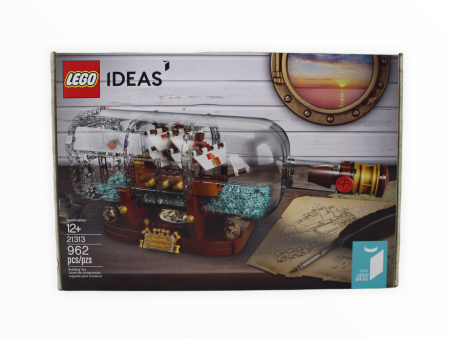 Certified Used Set 21313 LEGO Ideas Ship in a Bottle Hot on Sale