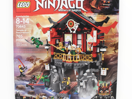 Retired Set 70643 Ninjago Temple of Resurrection Cheap