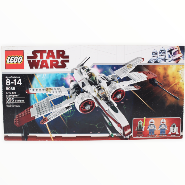 Retired Set 8088 Star Wars ARC-170 Starfighter Cheap