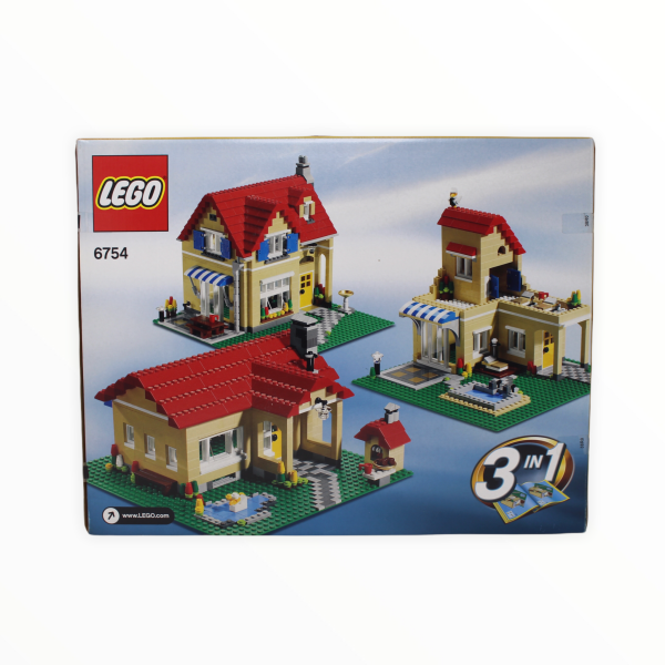 Retired Set 6754 Creator Family Home Supply