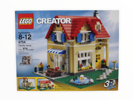 Retired Set 6754 Creator Family Home Supply